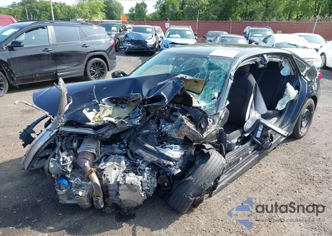 2022 Honda Civic Lx из США, поврежденный, VIN 2HGFE2F21NH573459